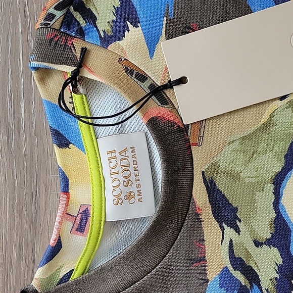 NWT Scotch & Soda Crewneck Sweatshirt size 12 years - Picture 4 of 8